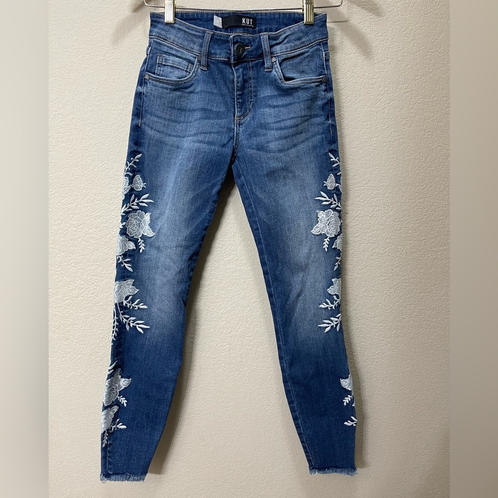 KUT From The Kloth Connie Ankle Skinny Jeans